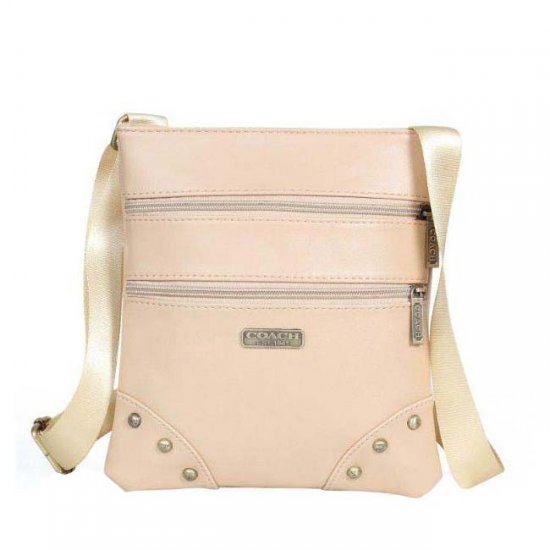 Coach North South Small Ivory Crossbody Bags DPX